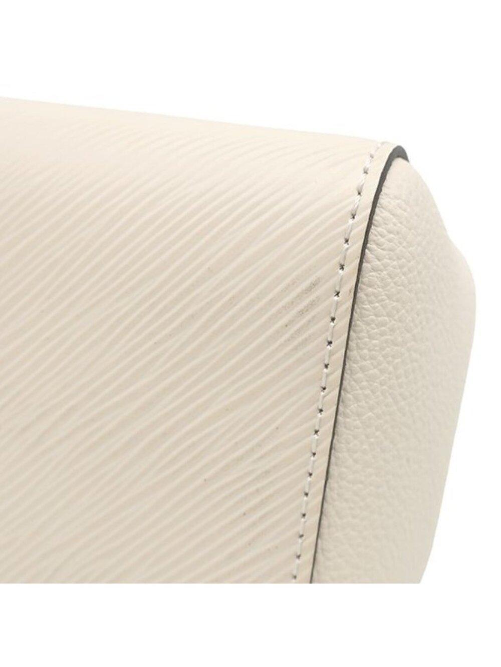 Louis Vuitton 2-Way Marelle Tote BB Epi Leather Quartz Silver Handbag White - Picture 5 of 13